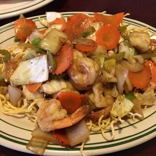 a plate of food