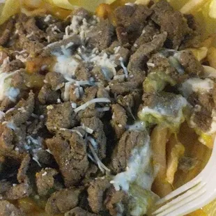 Carne fries