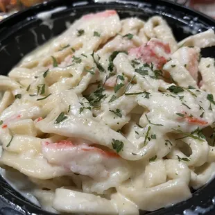 Seafood Alfredo