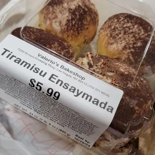 Tiramisu Ensaymada