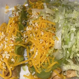 5 rolled tacos