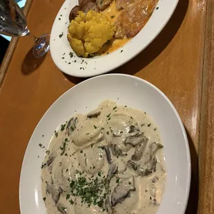 Musx Insalata di Funghi Saltimbocca alla Romana