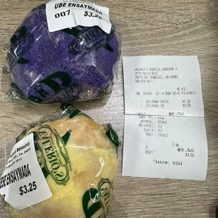 $3.25 Cheese Ensaymada | $3.25 Ube Enseymada {7/14/2024}
