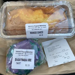 $6.49 Mango Cakes | $2.25 Ensaymada Ube {8/28/2022}