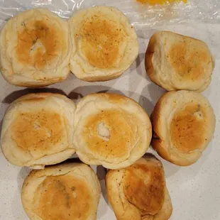 Pandesal with mold.