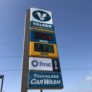 Signage. It's Corner Store #0431 in the Valero store locator.