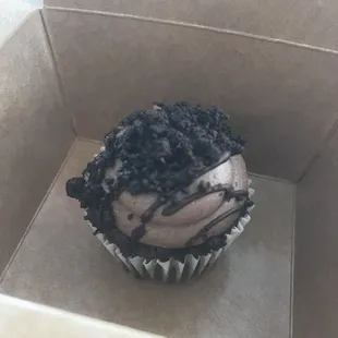 chocolate brownie (1) Cupcake - Orlando Pick Up &amp; Delivery