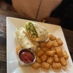 Chicken Caesar wrap