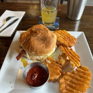 Norwegian burger mmm good