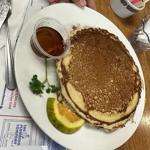 Huge pancakes