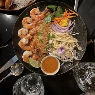 Crispy Shrimp Noodle