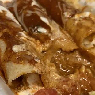 Tortilla not cooked all the way and cheese not thoroughly melted