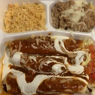 Enchilada Plate