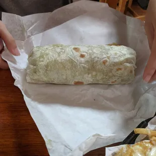 Carne Asada Burrito