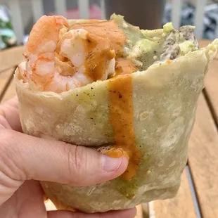 Surf and Turf Burrito