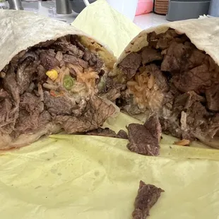 Surf and Turf Burrito