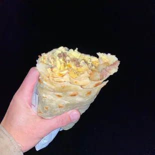 Steak and Egg Burrito