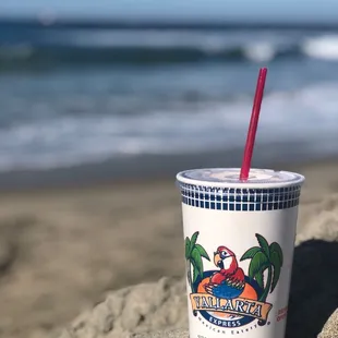 Horchata by the beach