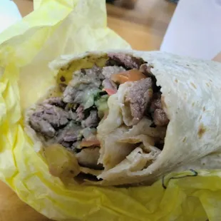 Carne Asada Burrito