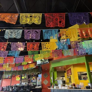 Cute, friendly and festive ambience.