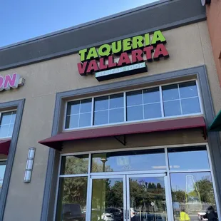 the front of a restaurant