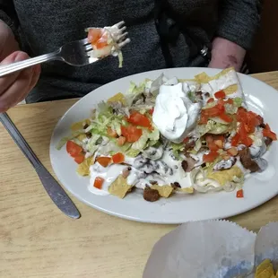 nachos, food