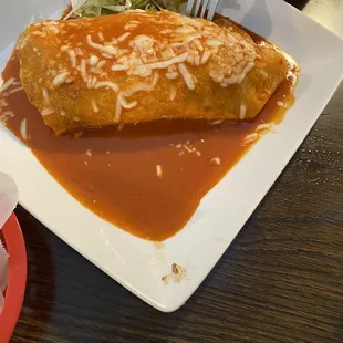 Beef burrito