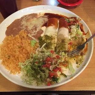 Delicious!  Plenty to eat and was wonderful!