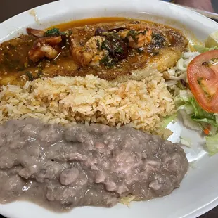 Seafood plate
