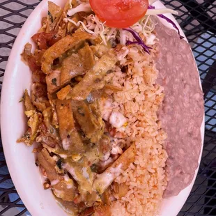 Really enjoyed my chilaquiles! Staff was very friendly. Place was clean and covid safe.
