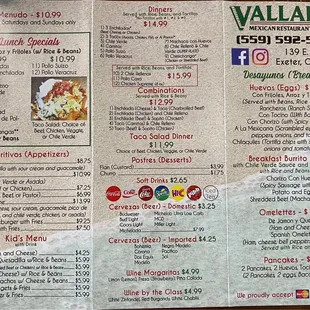 Menus