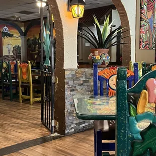 Dining room, August 2024