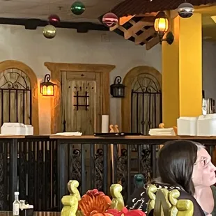 Love what they've added to this wall at the end of the bar/on the way to the kitchen-October 2023