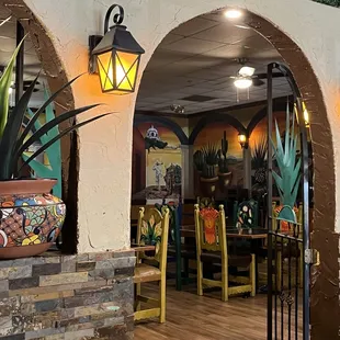 Dining room, August 2024