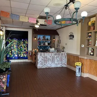 New counter under the cash register