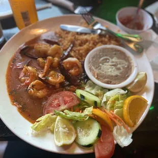 Camarones a La Diabla