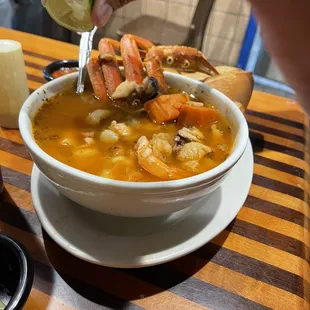 Caldo  Seafood Soup