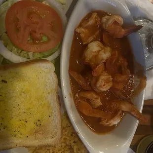 Camarones a la diabla