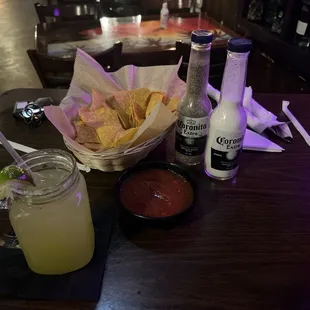 Chips and a Margarita