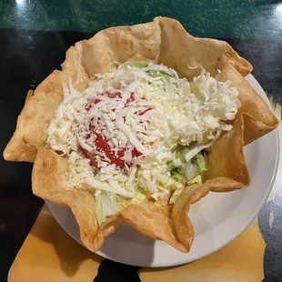 Taco salad, Vallartas Mexican Resyauranr, Lutz, n tampa