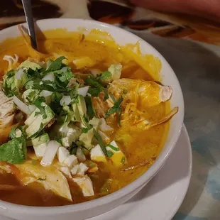 Chicken tortilla soup
