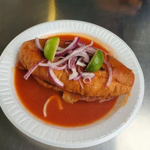 Torta Ahogada de Lomo