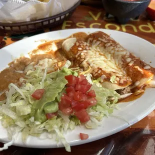 Enchiladas Rancheras Lunch