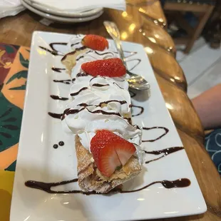 Banana chimichanga