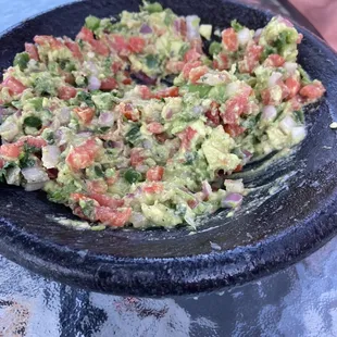 Table Side Guacamole Dip
