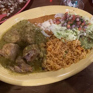 Green chili Carnitas