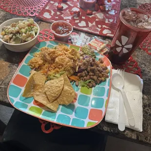 My DELICIOUS GREAT lunch with leftovers!