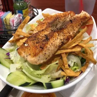 Salmon salad