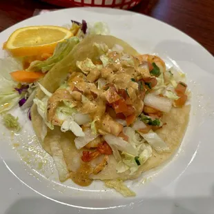 Shrimp taco