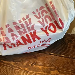 Order ready and received!